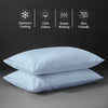 Premium 400 Thread Count 100% Cotton Pillow Envelope Cases (2 PC)