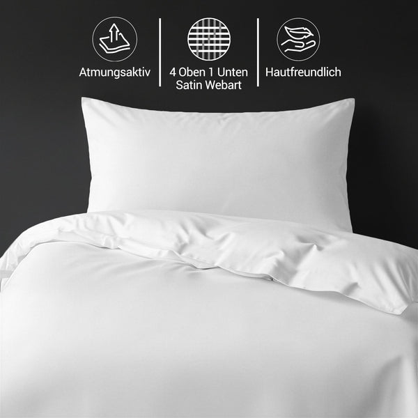Luxus Bettbezug-Set mit 800 Fadenzahl aus 100% Baumwolle