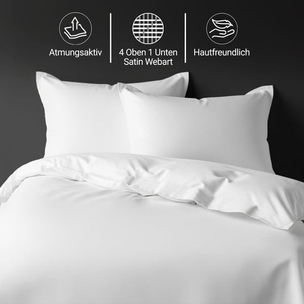Luxus Bettbezug-Set mit 800 Fadenzahl aus 100% Baumwolle