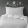 Perkal Bettbezug-Set aus 100% Baumwolle