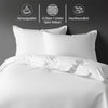 Premium Bettbezug-Set mit 400 Fadenzahl aus 100% Baumwolle