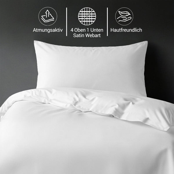 Luxus Bettbezug-Set mit 800 Fadenzahl aus 100% Baumwolle