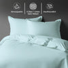 Premium Bettbezug-Set mit 400 Fadenzahl aus 100% Baumwolle