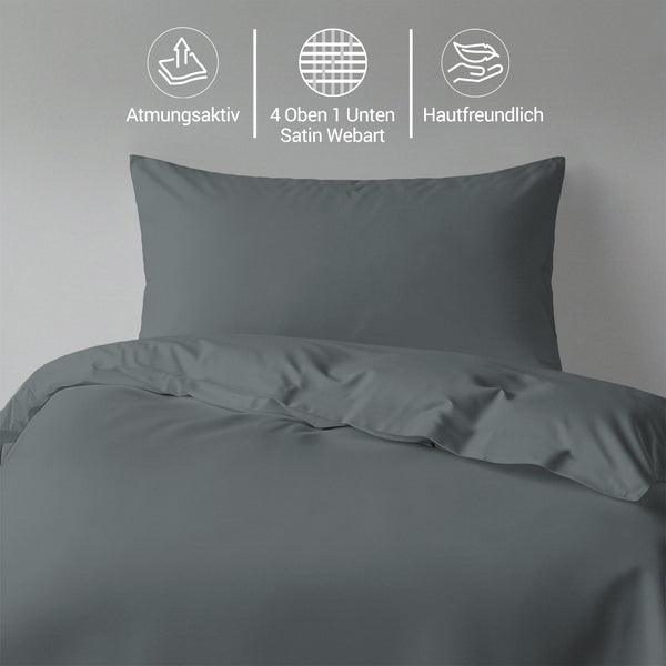 Luxus Bettbezug-Set mit 800 Fadenzahl aus 100% Baumwolle