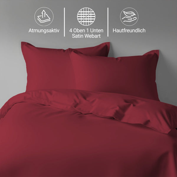 Luxus Bettbezug-Set mit 800 Fadenzahl aus 100% Baumwolle
