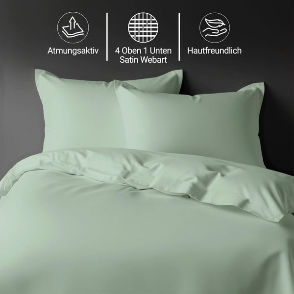 Luxus Bettbezug-Set mit 800 Fadenzahl aus 100% Baumwolle