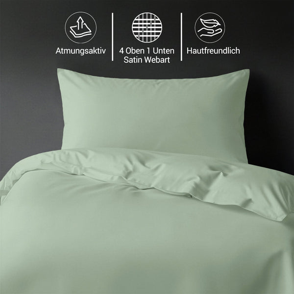 Luxus Bettbezug-Set mit 800 Fadenzahl aus 100% Baumwolle