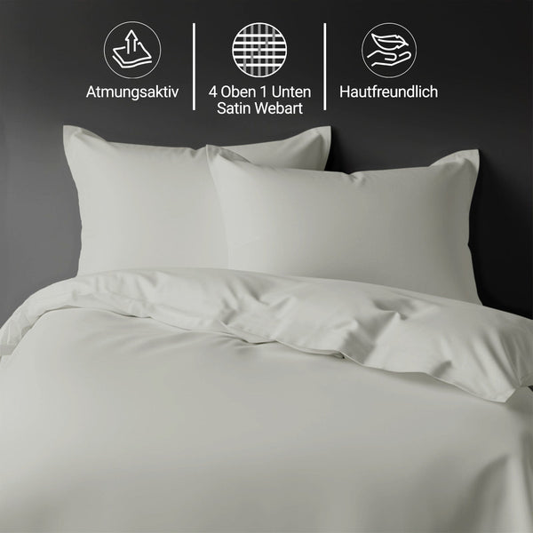 Luxus Bettbezug-Set mit 800 Fadenzahl aus 100% Baumwolle