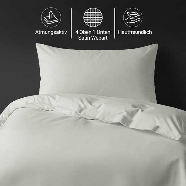 Luxus Bettbezug-Set mit 800 Fadenzahl aus 100% Baumwolle