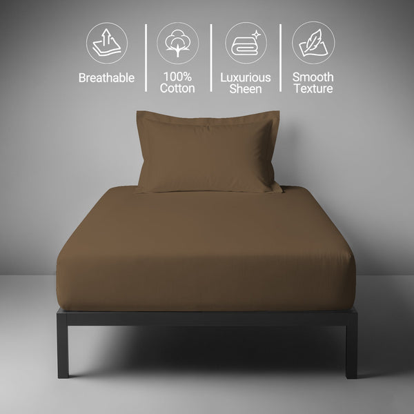 Premium 400 Thread count 100% Cotton Fitted Sheet