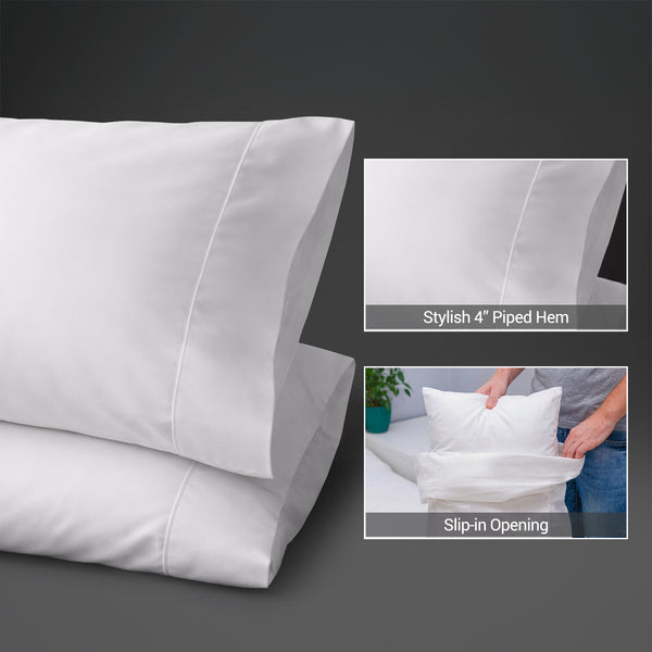 Royale 1000 Thread Count 100% Cotton Pillowcases (2PC)