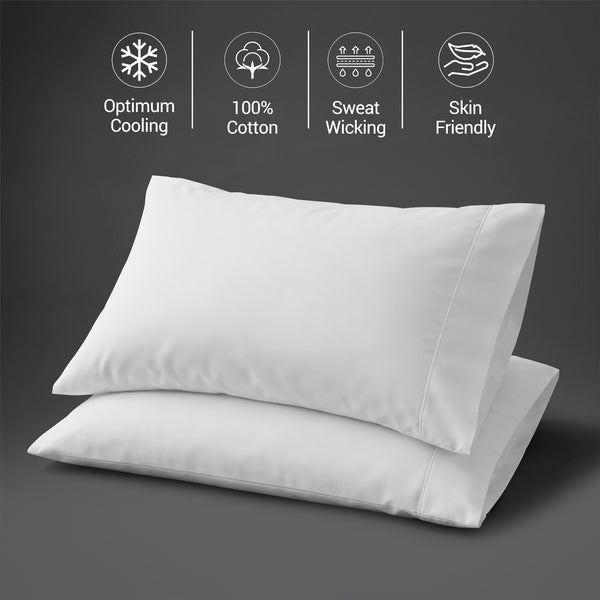 Premium 400 Thread Count 100% Cotton Pillowcases