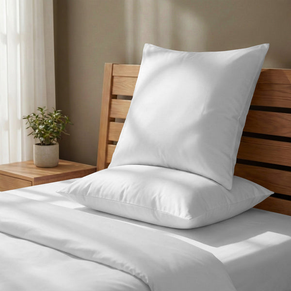 Deluxe Kissenbezüge mit 600 Fadenzahl aus 100% Baumwolle (2er-Set)